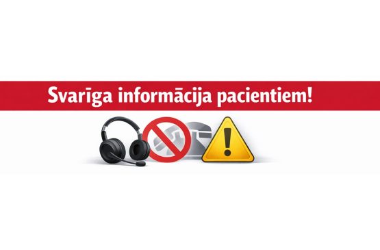 Šobrīd nav iespējams sazvanīt reģistratūru!