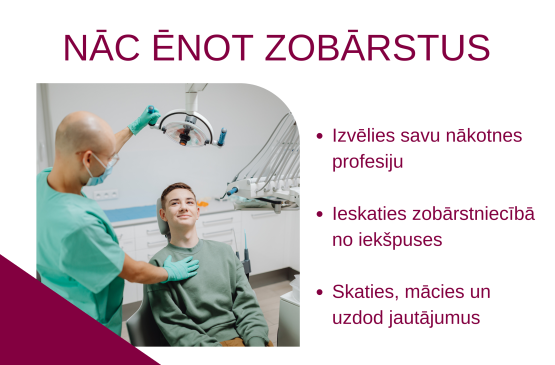 Aicinām skolēnus piedalīties Ēnu dienā RSU Stomatoloģijas institūtā