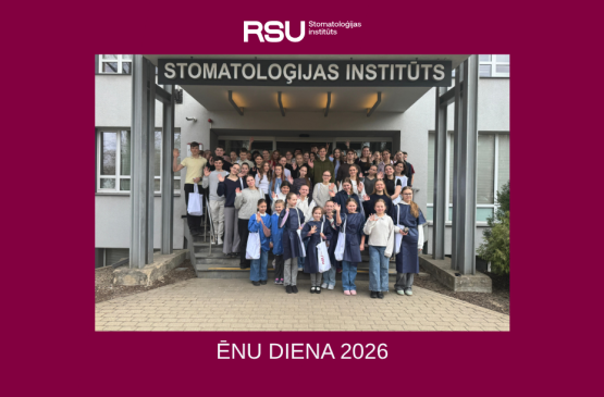 RSU Stomatoloģijas institūtā aizvadīta Ēnu diena