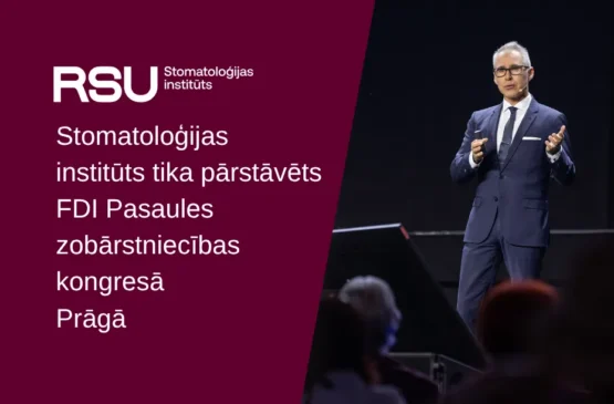 Stomatoloģijas institūts tika pārstāvēts FDI Pasaules zobārstniecības kongresā Prāgā