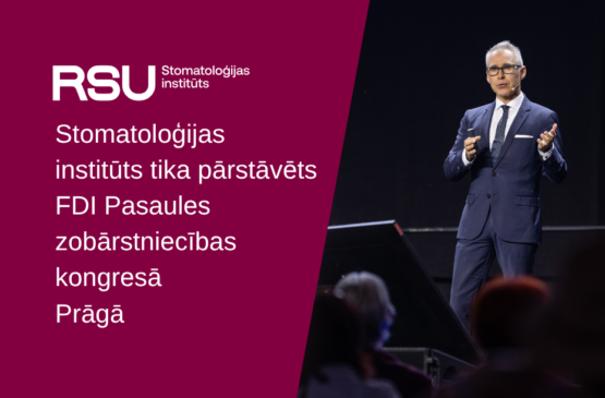Stomatoloģijas institūts tika pārstāvēts FDI Pasaules zobārstniecības kongresā Prāgā